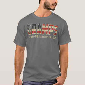 アメリカ国旗ヒーローレジェンドおじいちゃん保護者 Tシャツ