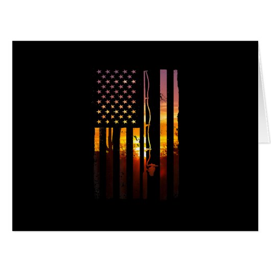 アメリカ国旗フィッシュフィッシャーフィッシャーマンバスフィおもしろいー (正面横)