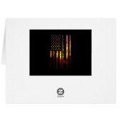 アメリカ国旗フィッシュフィッシャーフィッシャーマンバスフィおもしろいー (裏面横)