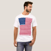 アメリカ国旗プライドデザイン Tシャツ (正面フル)