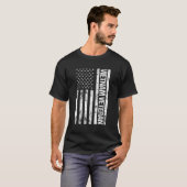 アメリカ国旗ベトナム退役軍人 Tシャツ (正面フル)