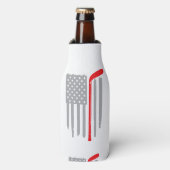 アメリカ国旗ホッケー ボトルクーラー (ボトル正面)