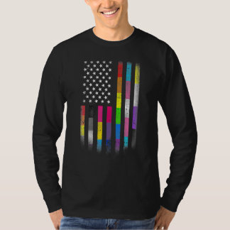 アメリカ国旗ホモセクシュアルLgbt Lgbtq 2022 Tシャツ