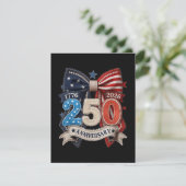 アメリカ国旗ボウ 250周年記念 愛国 招待状 (スタンド正面)