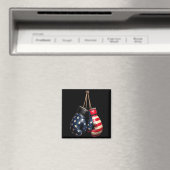 アメリカ国旗ボクシンググローブボクサー マグネット (インサイチュ (食洗機))