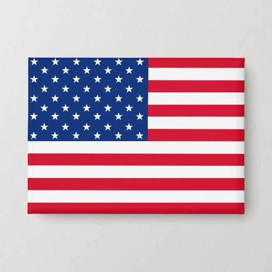 アメリカ国旗ボタン  缶バッジ (正面)
