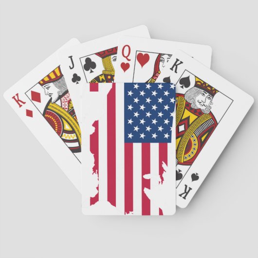 アメリカ国旗ポーカーカード トランプ (裏面)