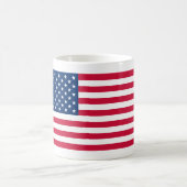 アメリカ国旗マグ愛国心アメリカ コーヒーマグカップ (中央)
