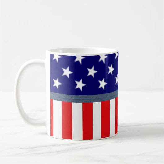 アメリカ国旗マグ コーヒーマグカップ (左)