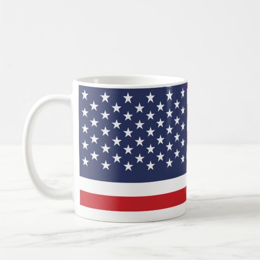 アメリカ国旗マグ コーヒーマグカップ (左)