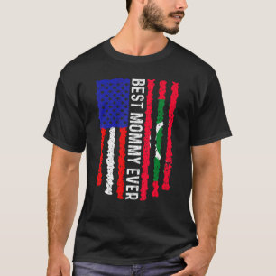 アメリカ国旗モルディブ最高のフォームエバーファミリー Tシャツ