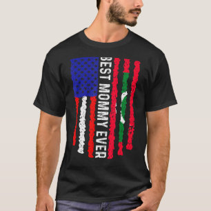 アメリカ国旗モルディブ最高のフォームエバーファミリー Tシャツ