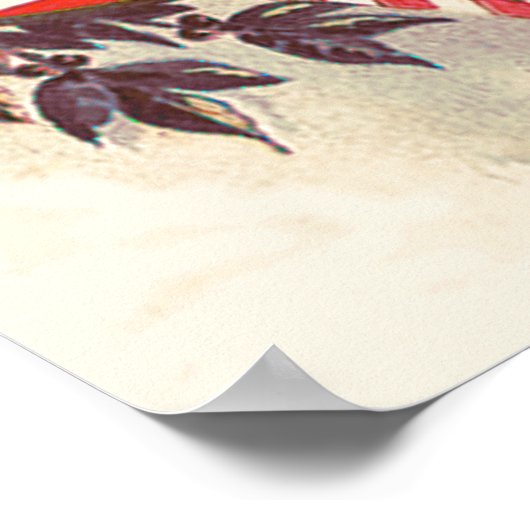 アメリカ国旗レディーリバティーシールド ポスター (角)