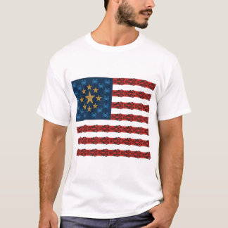 アメリカ国旗ロブスター Tシャツ