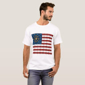 アメリカ国旗ロブスター Tシャツ (正面フル)