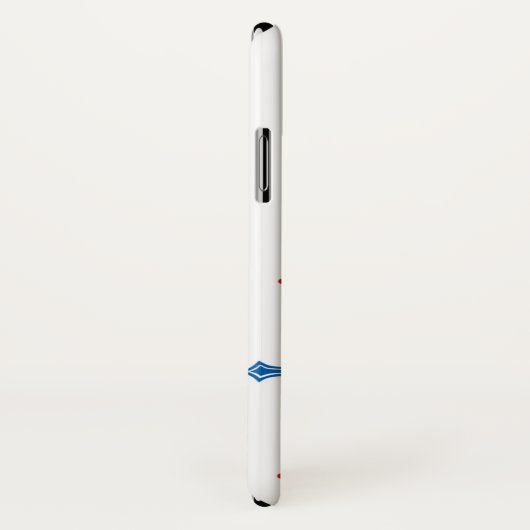 アメリカ国旗ヴァージンメアリー宗教バラ Case-Mate iPhoneケース (裏面/右)