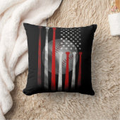 アメリカ国旗ヴィンテージ球旗パパマママティー クッション (ブランケット)