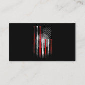 アメリカ国旗ヴィンテージ 名刺 (正面)