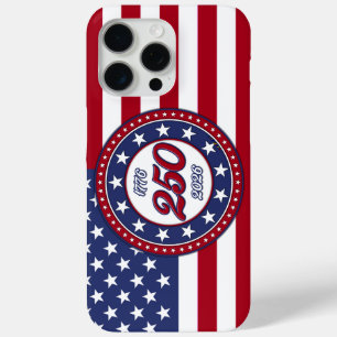 アメリカ国旗付きアメリカ生誕250周年 iPhone 15 PRO MAXケース