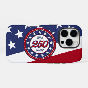 アメリカ国旗付きアメリカ生誕250周年 iPhone 16 PROケース