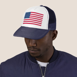 アメリカ国旗帽子 – 米国 – 愛国 キャップ