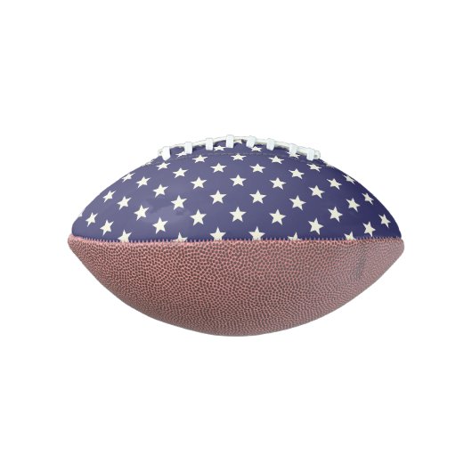 アメリカ国旗愛国スターズストライプ名前をカスタムする アメリカンフットボール (回転90)