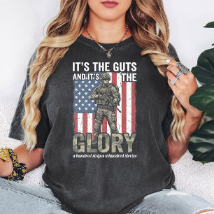 アメリカ国旗愛国心戦闘退役軍人 Tシャツ