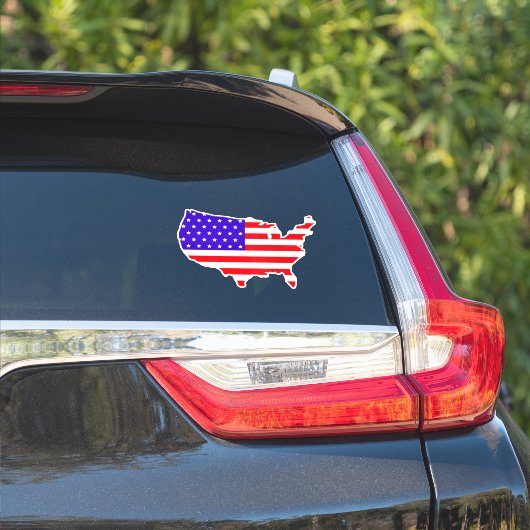 アメリカ国旗愛国米国 シール (車体側面)