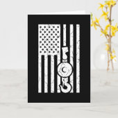 アメリカ国旗米国旗鶴のオペレータートラック牽引 カード (黄色い花)