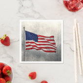 アメリカ国旗紙ナプキンス スタンダードカクテルナプキン (インサイチュ)