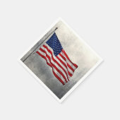 アメリカ国旗紙ナプキンス スタンダードカクテルナプキン (角)