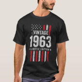 アメリカ国旗限定版スターヴィンテージ1963 Tシャツ (正面)