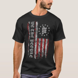 アメリカ国旗250周年記念パーソナライズTシャツ Tシャツ
