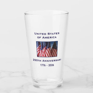 アメリカ国旗250周年記念 アメリカン フラッグ ピントグラス タンブラーグラス