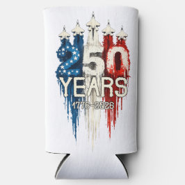 アメリカ国旗250周年記念  スリム缶クーラー