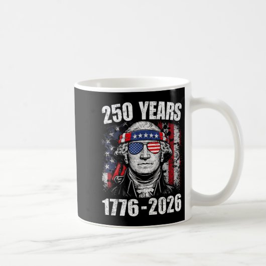 アメリカ国旗250周年記念USA独立記念日 コーヒーマグカップ (右)