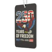 アメリカ国旗250周年 カーエアーフレッシュナー (左)