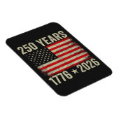 アメリカ国旗250周年 1776-2026 マグネット (右側)