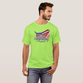 アメリカ国旗250星条旗Tシャツ Tシャツ (正面フル)