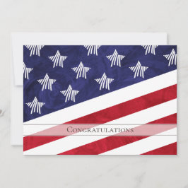 アメリカ国旗 おめでとう！あなたはアメリカの市民になりました！ カード