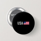アメリカ国旗 かっこいい 愛国心 メンズ レディース 7月4日 缶バッジ (正面&裏面)