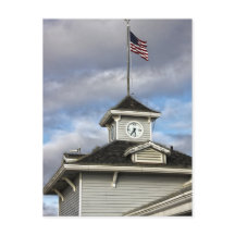 「アメリカ国旗」のはがき