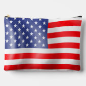 アメリカ国旗 アクセサリーポーチ (正面)