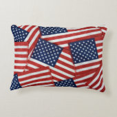 アメリカ国旗 アクセントクッション (裏面)