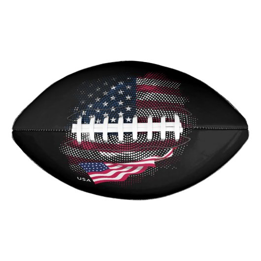 アメリカ国旗 アメリカンフットボール (正面)