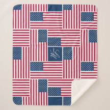 アメリカ国旗 アメリカーナ Mモノグラム