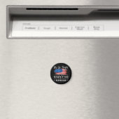 アメリカ国旗 アメリカ合衆国憲法を再読する必要がある マグネット (インサイチュ (食洗機))