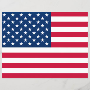 アメリカ国旗 - アメリカ合衆国 - 愛国的な チラシ