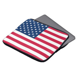 アメリカ国旗 - アメリカ合衆国 - 愛国的な ラップトップスリーブ