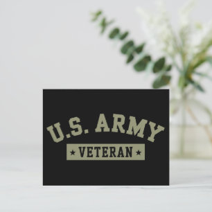 アメリカ国旗 アメリカ退役軍人 アメリカ陸軍退役軍人 ポストカード